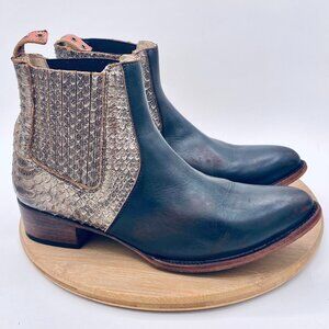 Freebird By Steven Salamanca Boots Mens 12 Brown Leather Cowboy Western